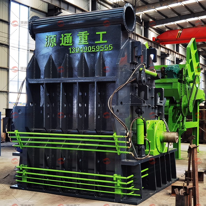 Large metal crusher