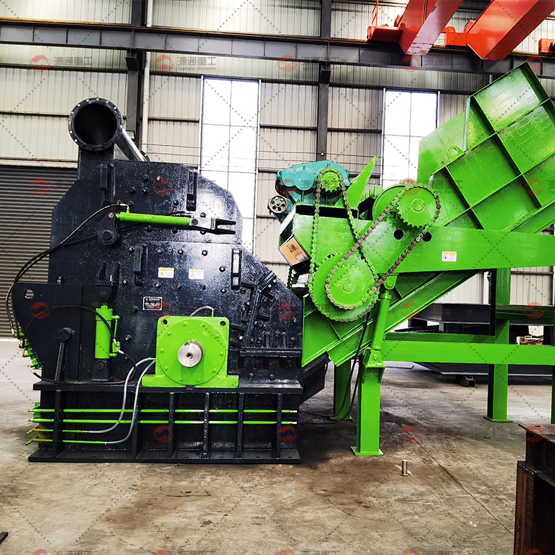Large metal crusher