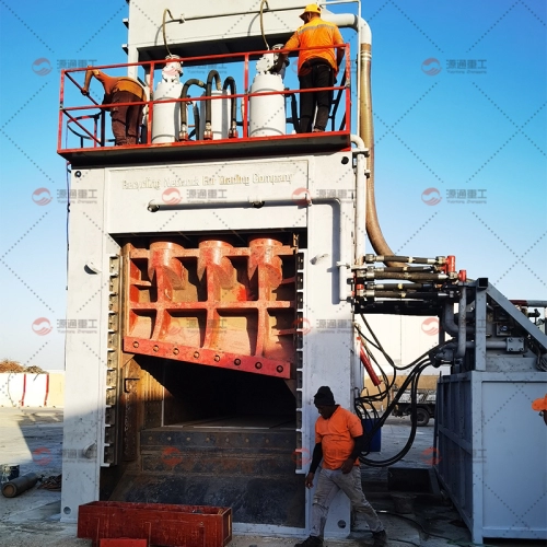 خردة الحديد الهيدروليكية العملاقة القص